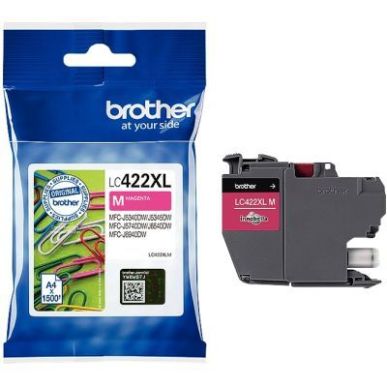 Achetez Cartouche d'encre Brother LC422XLM magenta haute capacité à la marque Trombone LC422XLM BR..