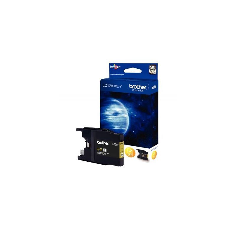 Achetez Cartouche jet d'encre à la marque Brother LC1280XL jaune haute capacité Neptune LC1280XLY ..
