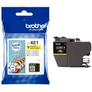 Achetez Cartouche encre Brother LC421Y jaune à la marque Boule LC421Y BROTHER pas cher sur Ma Rentr..
