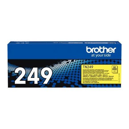 Achetez Brother TN249Y toner laser jaune très haute capacité authentique TN249Y TN249Y BROTHER pas..