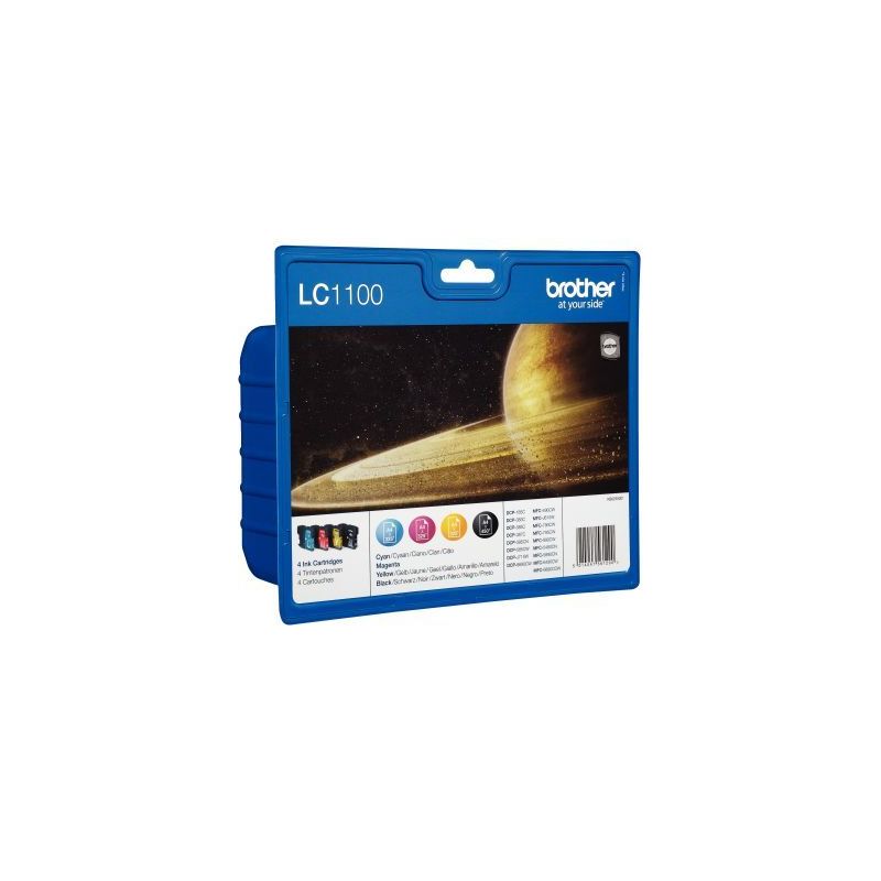 Achetez BROTHER Value Pack Jet d'encre N/C/M/J LC1100VB1P pas cher sur Ma Rentrée Scolaire Achetez BROTHER Value Pack Jet d'encre N/C/M/J LC1100VB1P pas cher sur Ma Rentrée Scolaire