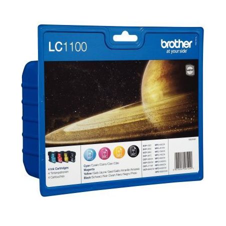 Achetez BROTHER Value Pack Jet d'encre N/C/M/J LC1100VB1P pas cher sur Ma Rentrée Scolaire