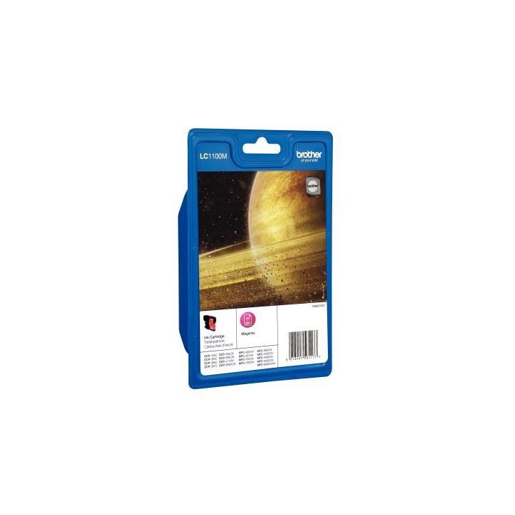 BROTHER cartouche Jet d'encre Magenta LC1100M