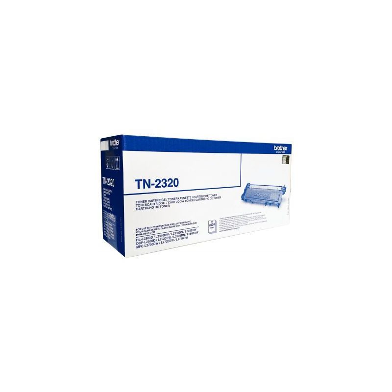 Achetez BROTHER Cartouche Laser Noire HC TN2320 pas cher sur Ma Rentrée Scolaire Achetez BROTHER Cartouche Laser Noire HC TN2320 pas cher sur Ma Rentrée Scolaire