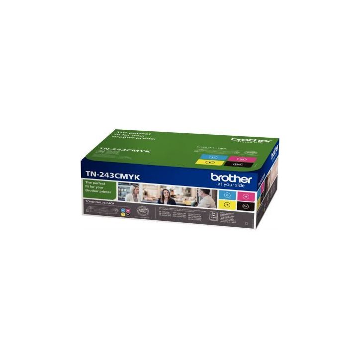 Lot de 4 toners Brother TN243CMYK à la marque TN243CMYK TN243CMYK BROTHER