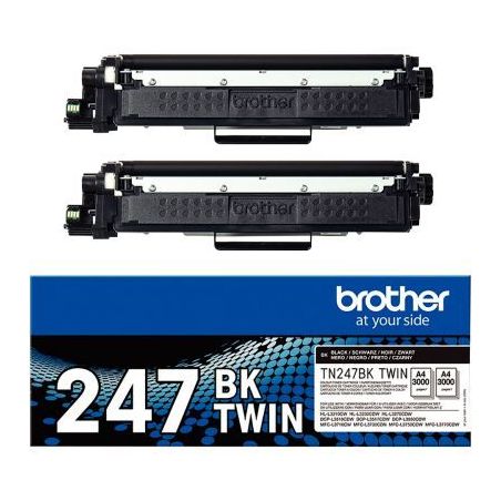 Achetez Lot de 2 toners Brother TN247BK TWIN noir haute capacité à la marque TN247BKTWIN BROTHER p..