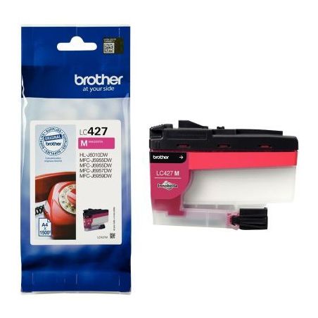Achetez Cartouche d'encre Brother LC427M magenta à la marque Téléphone LC427M BROTHER pas cher su..