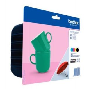 Achetez Lot de 4 cartouches jet d'encre à la marque Brother LC227XLVALP noir cyan magenta jaune hau..