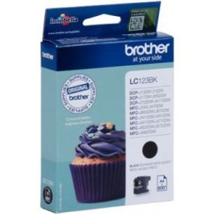 Achetez BROTHER Cartouche Jet d'encre Noire LC123BK pas cher sur Ma Rentrée Scolaire