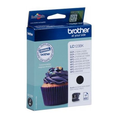 Achetez BROTHER Cartouche Jet d'encre Noire LC123BK pas cher sur Ma Rentrée Scolaire