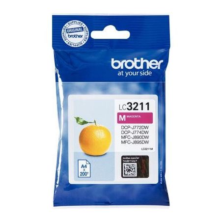 Achetez Cartouche encre à la marque Brother LC3211M magenta Orange LC3211M BROTHER pas cher sur Ma ..