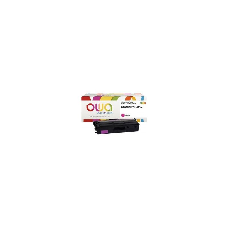 Achetez OWA cartouche laser magenta haute capacité remanufacturée compatible Brother TN423M K18063.. Achetez OWA cartouche laser magenta haute capacité remanufacturée compatible Brother TN423M K18063..