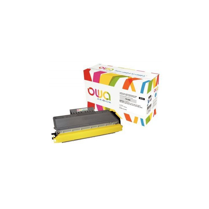 OWA toner laser noir haute capacité remanufacturé compatible Brother TN3280 K15147OW OWA ARMOR