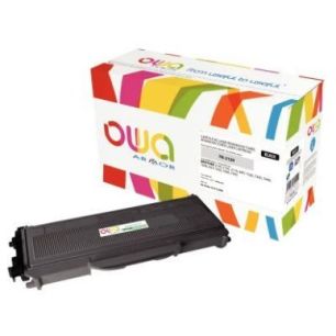 OWA toner laser noir haute capacité remanufacturé compatible Brother TN2120 K15112OW OWA ARMOR OWA toner laser noir haute capacité remanufacturé compatible Brother TN2120 K15112OW OWA ARMOR