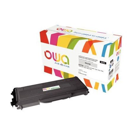 Achetez OWA toner laser noir haute capacité remanufacturé compatible Brother TN2120 K15112OW OWA A..