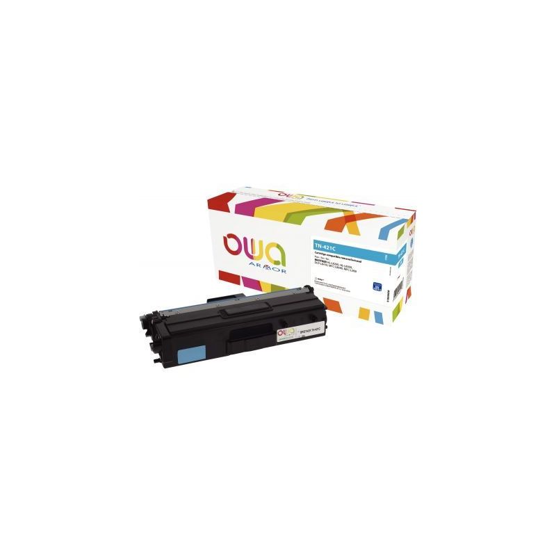 Achetez Toner laser compatible à la marque Brother TN421C cyan K18058OW OWA pas cher sur Ma Rentré.. Achetez Toner laser compatible à la marque Brother TN421C cyan K18058OW OWA pas cher sur Ma Rentré..
