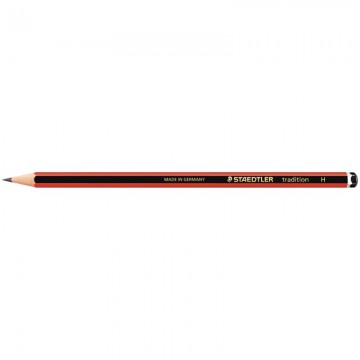 Boîte de 12 crayons graphite tradition H 110 H STAEDTLER