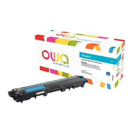 Achetez Toner compatible à la marque Brother TN247C cyan haute capacité K18602OW OWA ARMOR pas che..