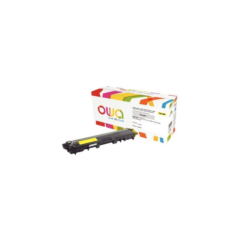 Achetez Toner laser compatible à la marque Brother TN245Y jaune K15660OW OWA ARMOR pas cher sur Ma ..