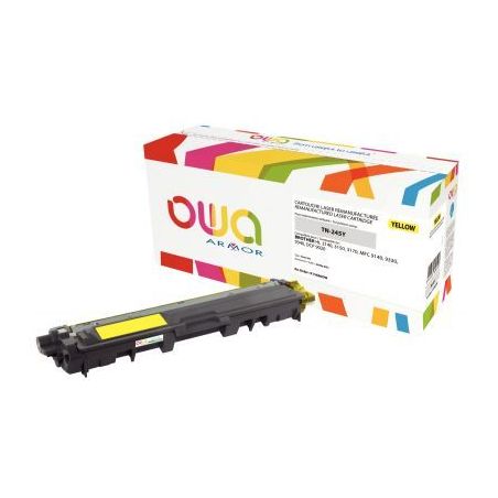 Achetez Toner laser compatible à la marque Brother TN245Y jaune K15660OW OWA ARMOR pas cher sur Ma ..