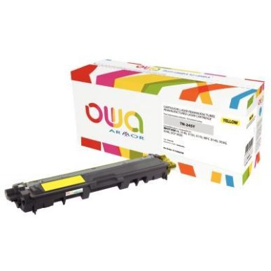 Achetez Toner laser compatible à la marque Brother TN245Y jaune K15660OW OWA ARMOR pas cher sur Ma ..