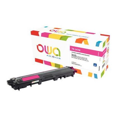 Achetez Toner compatible à la marque Brother TN247M magenta haute capacité K18603OW OWA ARMOR pas ..