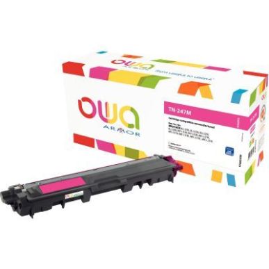Achetez Toner compatible à la marque Brother TN247M magenta haute capacité K18603OW OWA ARMOR pas ..