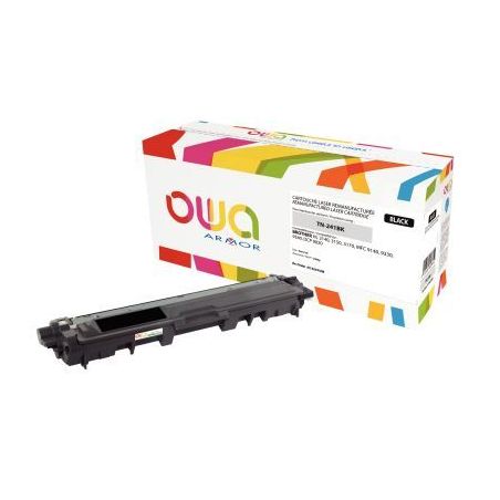 Achetez Toner laser compatible à la marque Brother TN241BK noir K15657OW OWA ARMOR pas cher sur Ma ..