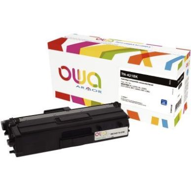 Achetez Toner laser compatible à la marque Brother TN421BK noir K18057OW OWA ARMOR pas cher sur Ma ..