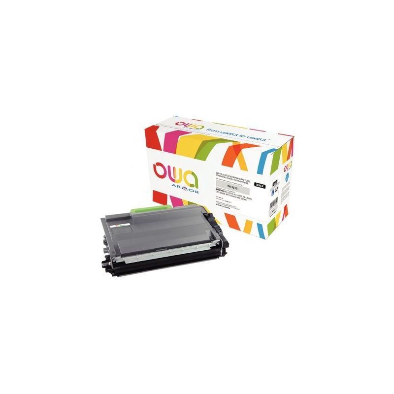 Achetez Toner compatible à la marque Brother TN3512 noir K15965OW OWA ARMOR pas cher sur Ma Rentré.. Achetez Toner compatible à la marque Brother TN3512 noir K15965OW OWA ARMOR pas cher sur Ma Rentré..