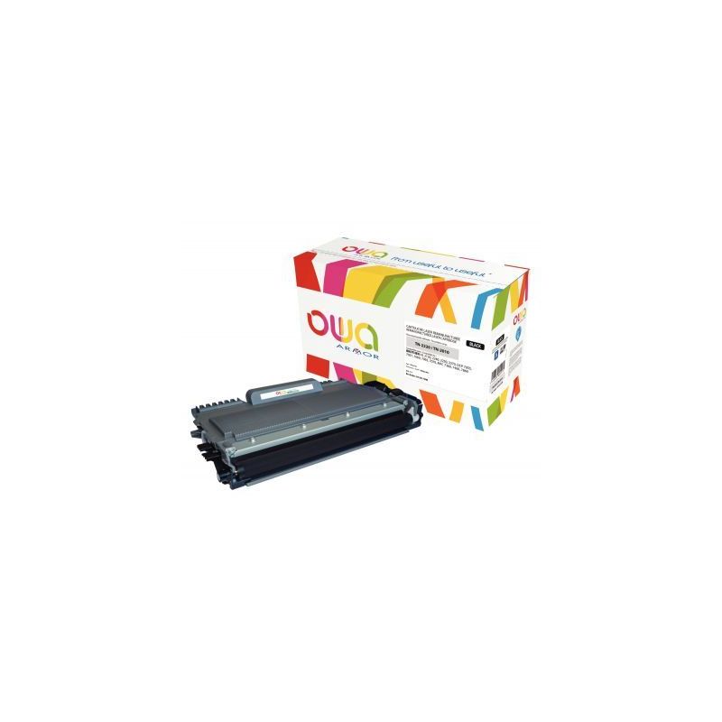 Achetez Toner laser compatible à la marque Brother TN2220/2010 noir K15417OW OWA ARMOR pas cher sur..
