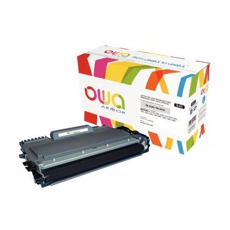 Achetez Toner laser compatible à la marque Brother TN2220/2010 noir K15417OW OWA ARMOR pas cher sur..