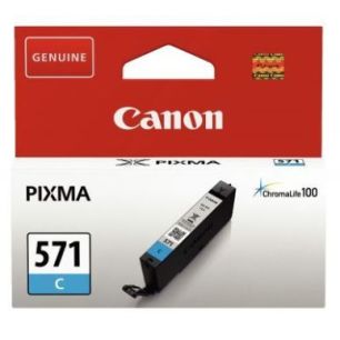 Achetez Cartouche jet d'encre à la marque Canon CLI-571C cyan 571 CASPI0386C001 CANON pas cher sur ..