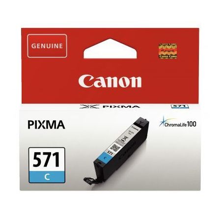 Achetez Cartouche jet d'encre à la marque Canon CLI-571C cyan 571 CASPI0386C001 CANON pas cher sur ..