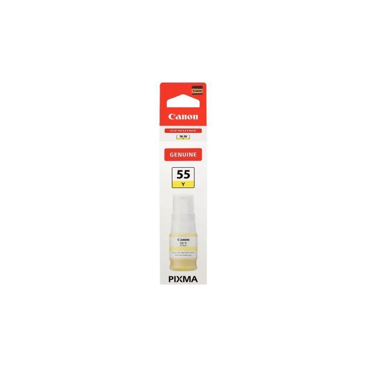Canon GI-55Y flacon d'encre jaune authentique (GI-55Y) GI-55Y CASPI6291C001 CANON