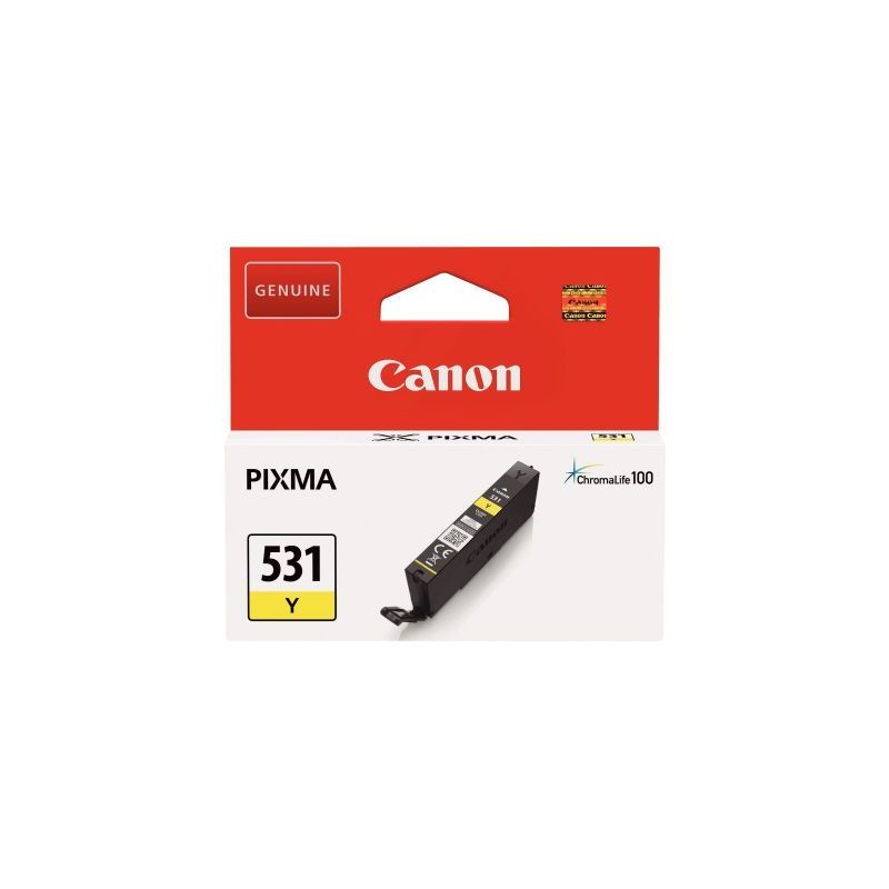 Achetez Canon 531 cartouche jet d'encre jaune authentique (CLI-581Y) 531 CASPI6121C001 CANON pas che.. Achetez Canon 531 cartouche jet d'encre jaune authentique (CLI-581Y) 531 CASPI6121C001 CANON pas che..