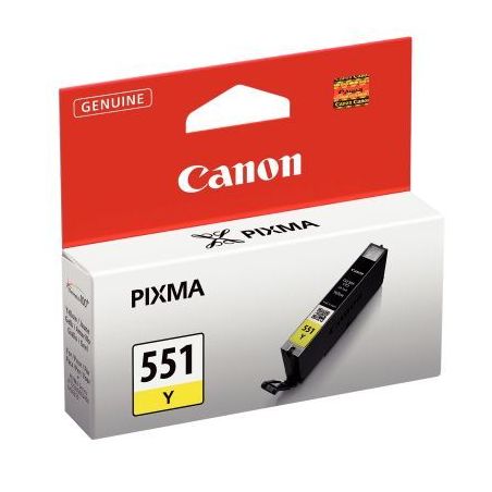 Achetez Cartouche jet d'encre à la marque Canon CLI-551 jaune 551 CASPI6511B001 CANON pas cher sur ..