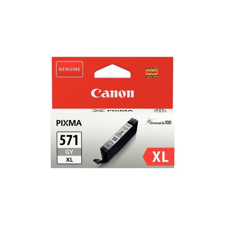 Cartouche jet d'encre à la marque Canon CLI-571GY  gris haute capacité 571 XL CASPI0335C001 CANON