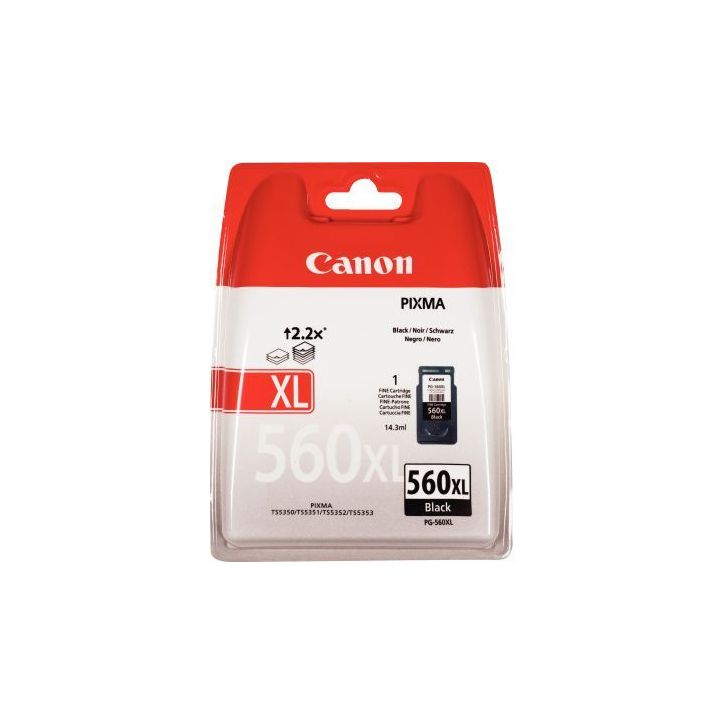 Cartouche jet d'encre à la marque Canon PG-560XL noir 560XL CASPI3712C001 CANON