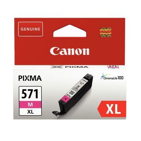 Achetez CANON Cartouche Jet d'encre CLI-571XL Magenta 0333C001AA pas cher sur Ma Rentrée Scolaire