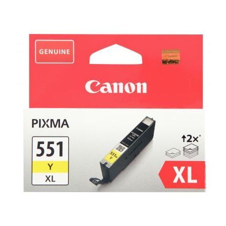 Achetez Cartouche jet d'encre à la marque Canon CLI-551 jaune haute capacité 551XL CASPI6446B001 C..