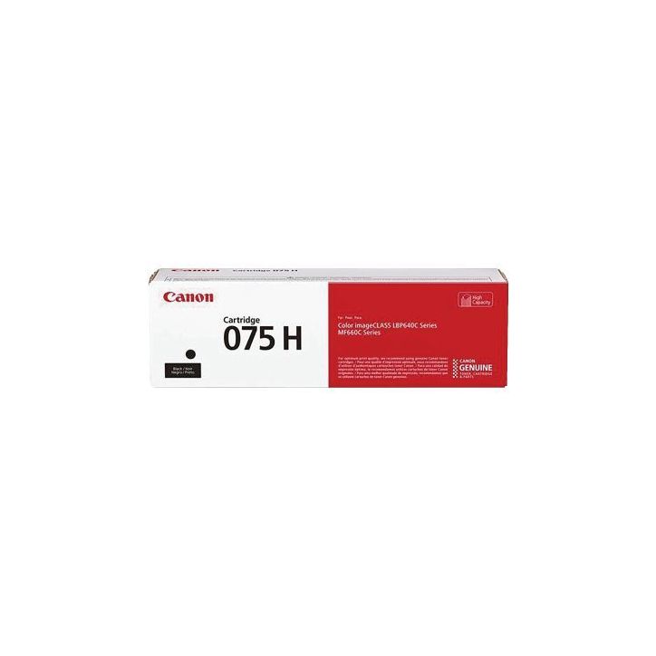 Canon 075H cartouche laser noir haute capacité authentique 075H 6369C002 CANON