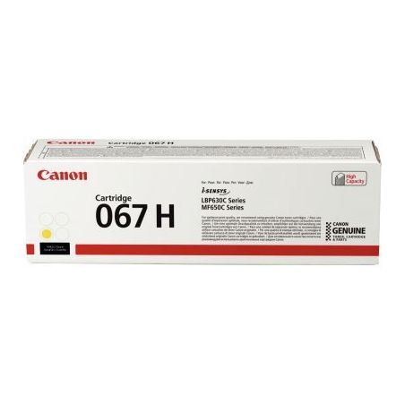 Achetez Cartouche laser à la marque Canon 067H jaune haute capacité 067H 5103C002 CANON pas cher s..