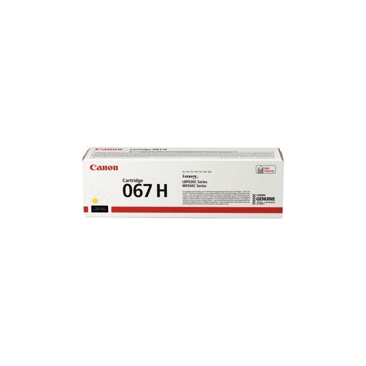 Cartouche laser à la marque Canon 067H jaune haute capacité 067H 5103C002 CANON