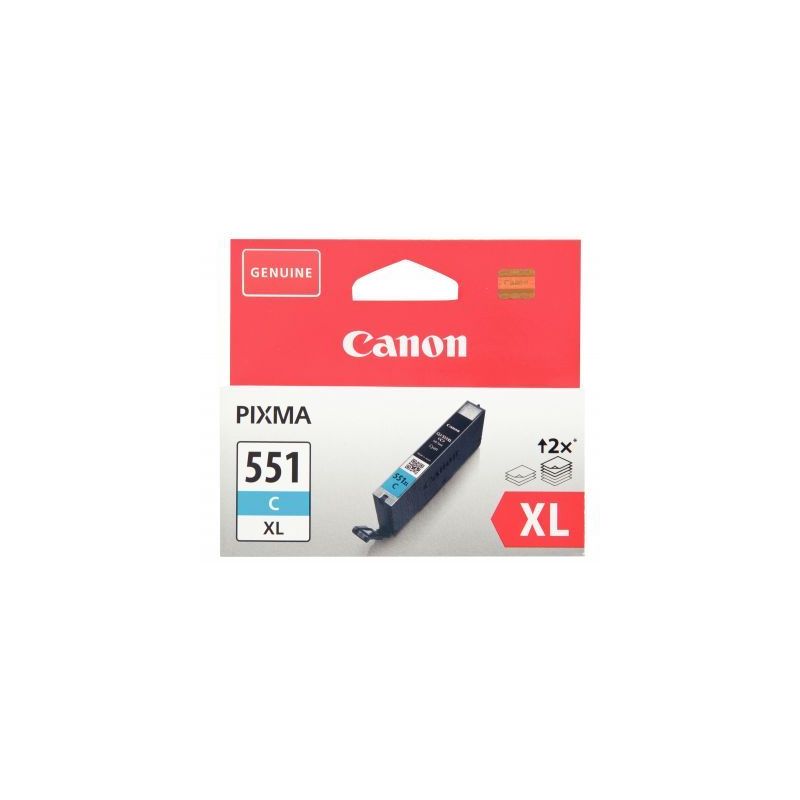 Achetez Cartouche jet d'encre à la marque Canon CLI-551 cyan haute capacité 551XL CASPI6444B001 CA.. Achetez Cartouche jet d'encre à la marque Canon CLI-551 cyan haute capacité 551XL CASPI6444B001 CA..
