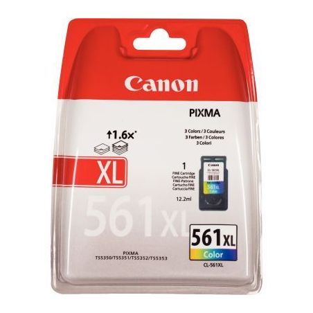 Achetez Cartouche jet d'encre à la marque Canon CL561XL couleur, haute capacité 561XL CASPI3730C00..