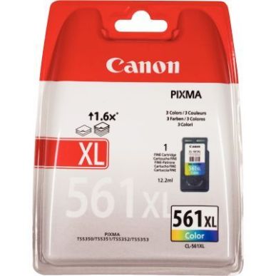 Achetez Cartouche jet d'encre à la marque Canon CL561XL couleur, haute capacité 561XL CASPI3730C00..