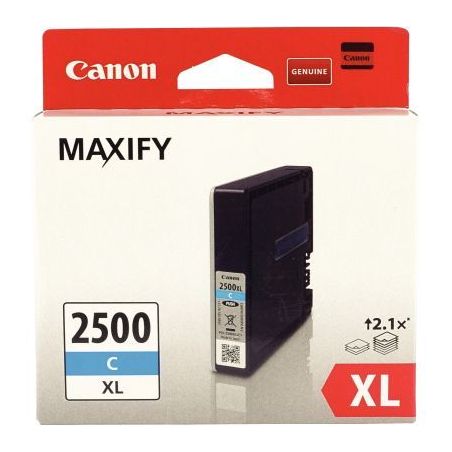 Achetez Cartouche jet d'encre à la marque Canon PGI2500XL cyan haute capacité 2500XL CASPI9265B001..