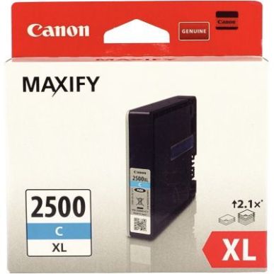 Achetez Cartouche jet d'encre à la marque Canon PGI2500XL cyan haute capacité 2500XL CASPI9265B001..