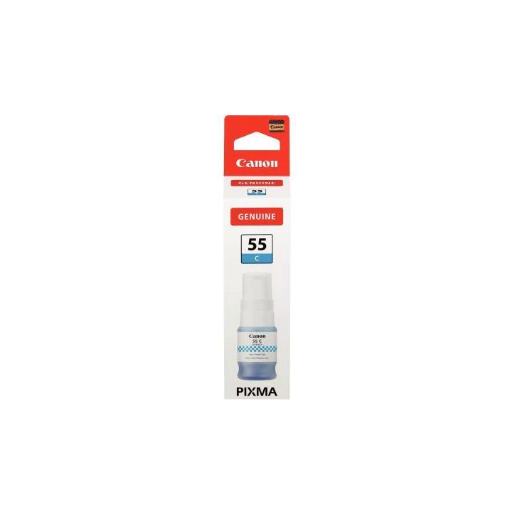 Canon 55 flacon d'encre cyan authentique (GI-55C) 55 CASPI6289C001 CANON